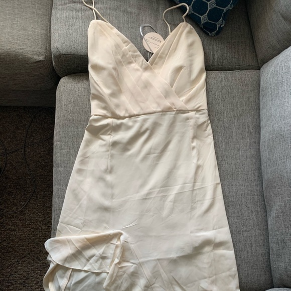 MORGAN DRESS - CREAM - Picture 2 of 3